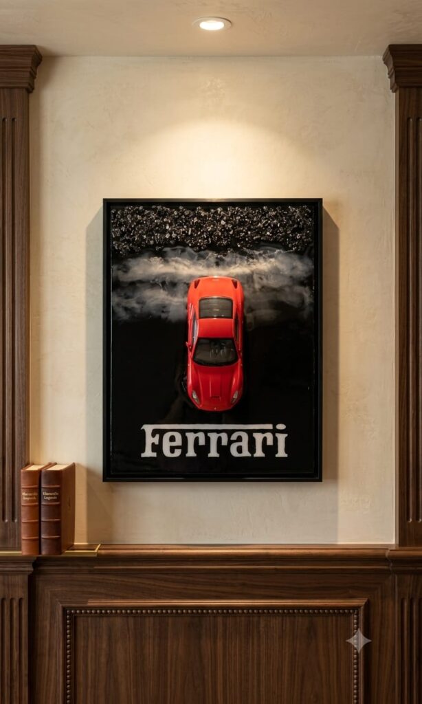 Ferrari Resin Art